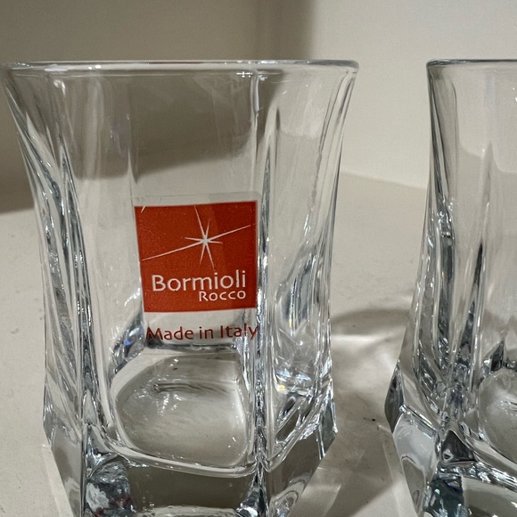 Bormioli shot glasses set of two. Made in Italy - Picture 2 of 2